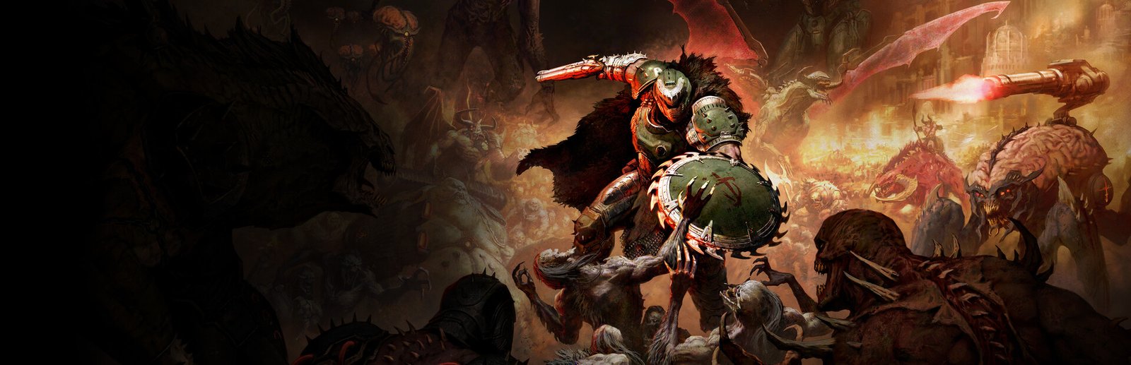 Arte oficial de DOOM: The Dark Ages